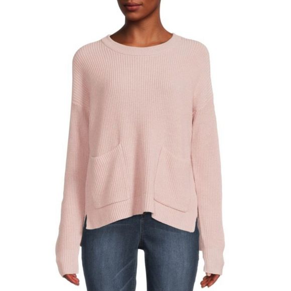 Madewell Sweaters - Madewell Ribbed Dropped Shoulder Sweater Wisteria, Sz XS